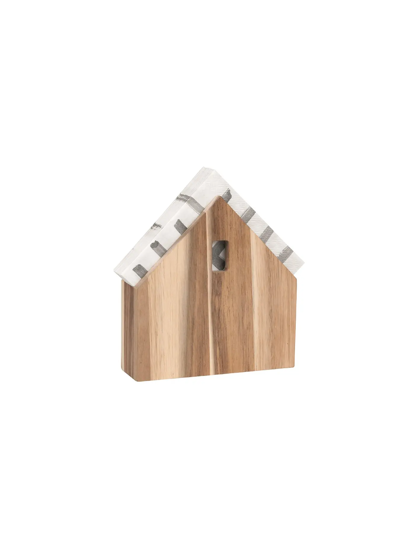RAEDER | Holz-Serviettenhaus klein 16x15,5cm | 